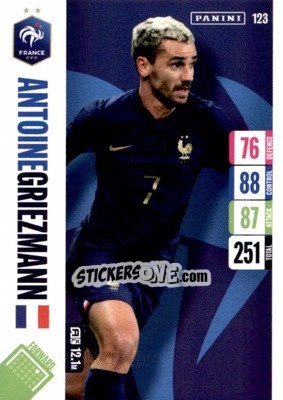 Sticker Antoine Griezmann - England 2024 Tournament Edition. Adrenalyn XL
 n. 123 - Panini