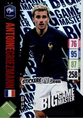Sticker Antoine Griezmann - England 2024 Tournament Edition. Adrenalyn XL
 n. 259 - Panini