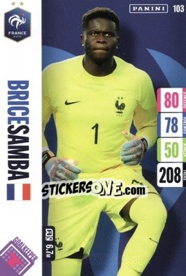 Sticker Brice Samba - England 2024 Tournament Edition. Adrenalyn XL
 n. 103 - Panini