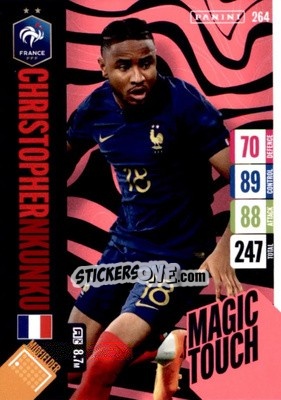 Sticker Christopher Nkunku - England 2024 Tournament Edition. Adrenalyn XL
 n. 264 - Panini