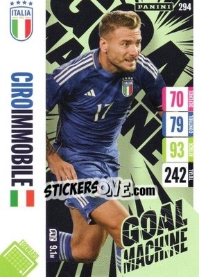 Sticker Ciro Immobile - England 2024 Tournament Edition. Adrenalyn XL
 n. 294 - Panini