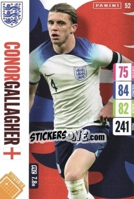 Sticker Conor Gallagher - England 2024 Tournament Edition. Adrenalyn XL
 n. 52 - Panini