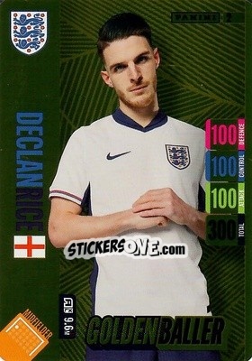 Sticker Declan Rice - England 2024 Tournament Edition. Adrenalyn XL
 n. 2 - Panini