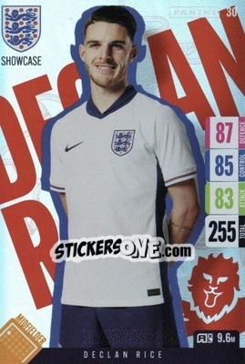 Sticker Declan Rice - England 2024 Tournament Edition. Adrenalyn XL
 n. 30 - Panini