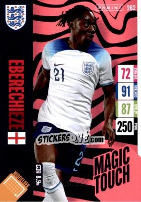 Sticker Eberechi Eze - England 2024 Tournament Edition. Adrenalyn XL
 n. 262 - Panini