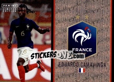 Sticker Eduardo Camavinga - England 2024 Tournament Edition. Adrenalyn XL
 n. LE-EC - Panini