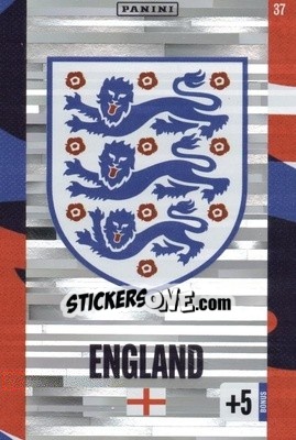 Sticker Emblem - England 2024 Tournament Edition. Adrenalyn XL
 n. 37 - Panini