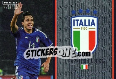 Sticker Federico Chiesa - England 2024 Tournament Edition. Adrenalyn XL
 n. LE-FC - Panini