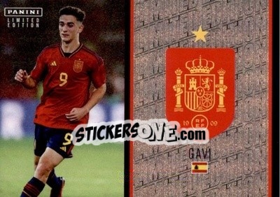 Sticker Gavi - England 2024 Tournament Edition. Adrenalyn XL
 n. LE-G - Panini