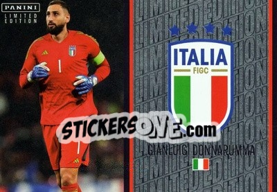 Sticker Gianluigi Donnarumma - England 2024 Tournament Edition. Adrenalyn XL
 n. LE-GD - Panini