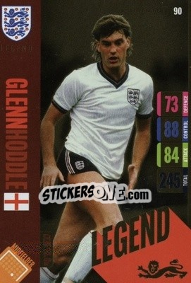 Sticker Glenn Hoddle - England 2024 Tournament Edition. Adrenalyn XL
 n. 90 - Panini