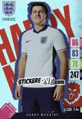 Sticker Harry Maguire - England 2024 Tournament Edition. Adrenalyn XL
 n. 14 - Panini