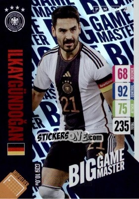 Sticker Ilkay Gündoğan - England 2024 Tournament Edition. Adrenalyn XL
 n. 260 - Panini