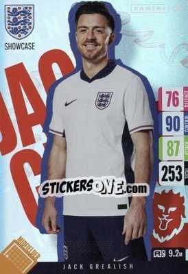 Sticker Jack Grealish - England 2024 Tournament Edition. Adrenalyn XL
 n. 25 - Panini