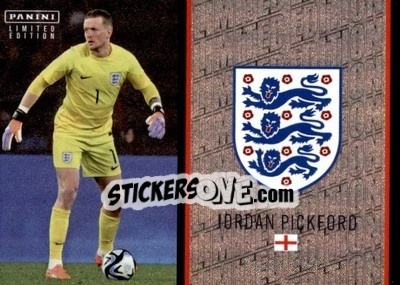 Sticker Jordan Pickford - England 2024 Tournament Edition. Adrenalyn XL
 n. LE-JP - Panini