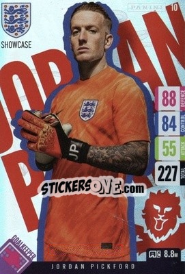 Sticker Jordan Pickford - England 2024 Tournament Edition. Adrenalyn XL
 n. 10 - Panini