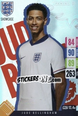 Sticker Jude Bellingham - England 2024 Tournament Edition. Adrenalyn XL
 n. 21 - Panini