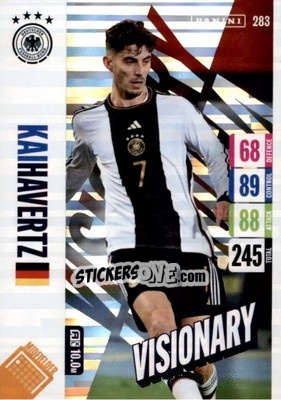 Sticker Kai Havertz - England 2024 Tournament Edition. Adrenalyn XL
 n. 283 - Panini