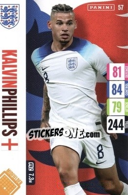 Sticker Kalvin Phillips - England 2024 Tournament Edition. Adrenalyn XL
 n. 57 - Panini
