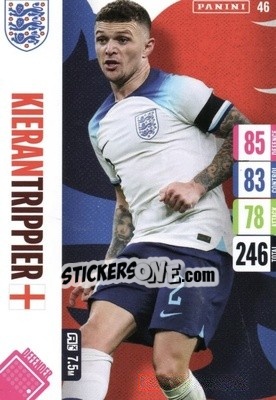 Sticker Kieran Trippier - England 2024 Tournament Edition. Adrenalyn XL
 n. 46 - Panini
