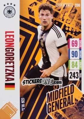 Sticker Leon Goretzka - England 2024 Tournament Edition. Adrenalyn XL
 n. 230 - Panini