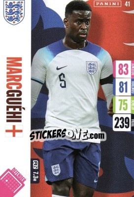 Sticker Marc Guehi - England 2024 Tournament Edition. Adrenalyn XL
 n. 41 - Panini