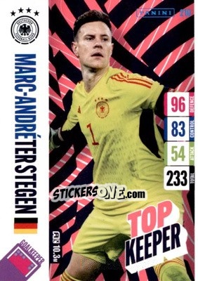Cromo Marc-André ter Stegen - England 2024 Tournament Edition. Adrenalyn XL
 n. 210 - Panini