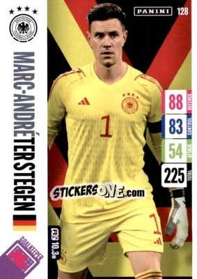Cromo Marc-André ter Stegen - England 2024 Tournament Edition. Adrenalyn XL
 n. 128 - Panini
