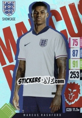 Sticker Marcus Rashford - England 2024 Tournament Edition. Adrenalyn XL
 n. 34 - Panini