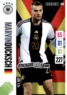 Sticker Marvin Ducksch - England 2024 Tournament Edition. Adrenalyn XL
 n. 150 - Panini