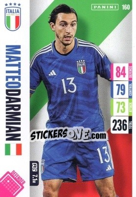 Sticker Matteo Darmian - England 2024 Tournament Edition. Adrenalyn XL
 n. 160 - Panini