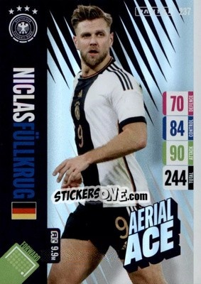 Sticker Niclas Füllkrug - England 2024 Tournament Edition. Adrenalyn XL
 n. 237 - Panini