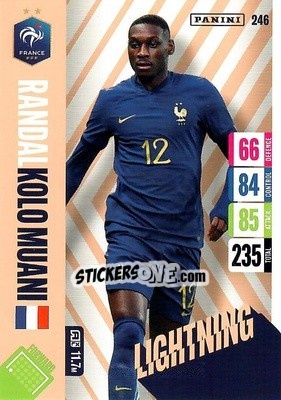 Sticker Randal Kolo Muani - England 2024 Tournament Edition. Adrenalyn XL
 n. 246 - Panini