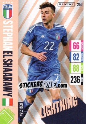 Sticker Stephan El Shaarawy - England 2024 Tournament Edition. Adrenalyn XL
 n. 250 - Panini