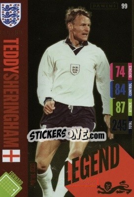 Sticker Teddy Sheringham - England 2024 Tournament Edition. Adrenalyn XL
 n. 99 - Panini