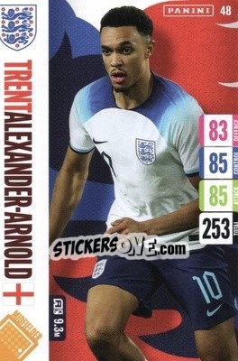 Sticker Trent Alexander-Arnold - England 2024 Tournament Edition. Adrenalyn XL
 n. 48 - Panini