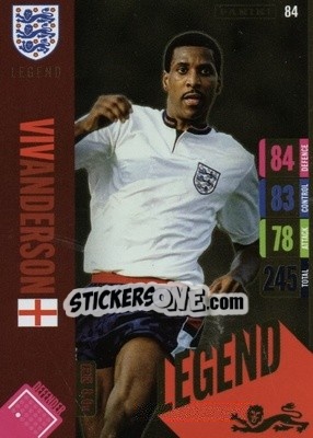 Sticker Viv Anderson - England 2024 Tournament Edition. Adrenalyn XL
 n. 84 - Panini