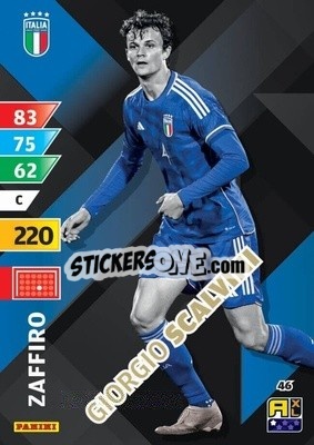 Sticker Giorgio Scalvini - Azzurri 2024. Adrenalyn XL
 n. 46 - Panini