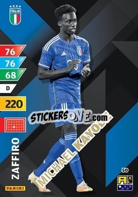 Sticker Michael Kayode - Azzurri 2024. Adrenalyn XL
 n. 50 - Panini