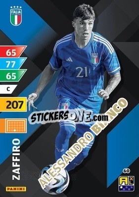 Sticker Alessandro Bianco - Azzurri 2024. Adrenalyn XL
 n. 60 - Panini
