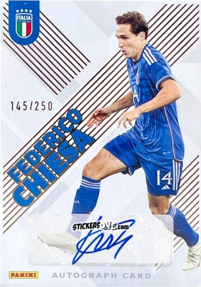 Cromo Federico Chiesa - Azzurri 2024. Adrenalyn XL
 n. EXS2 - Panini