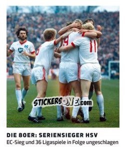 Figurina Die 80er: Seriensieger HSV - 11 Freunde - Fussball Klassiker - Juststickit