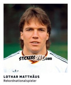 Sticker Lothar Matthäus - 11 Freunde - Fussball Klassiker n. 15 - Juststickit