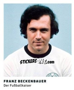 Sticker Franz Beckenbauer - 11 Freunde - Fussball Klassiker n. 18 - Juststickit