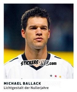 Sticker Michael Ballack - 11 Freunde - Fussball Klassiker n. 24 - Juststickit