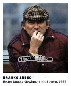 Cromo Branco Zebec - 11 Freunde - Fussball Klassiker n. 42 - Juststickit