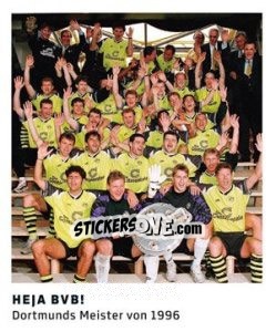 Sticker Heja Bvb!