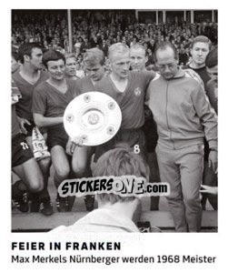 Sticker Feier In Franken - 11 Freunde - Fussball Klassiker n. 55 - Juststickit