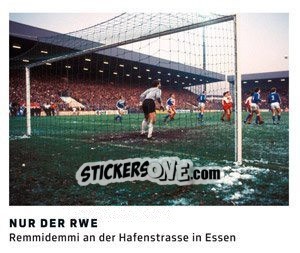 Sticker Nur der RWE - 11 Freunde - Fussball Klassiker n. 61 - Juststickit