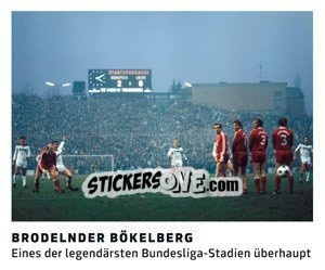 Cromo Brodelnder Bökelberg - 11 Freunde - Fussball Klassiker n. 62 - Juststickit